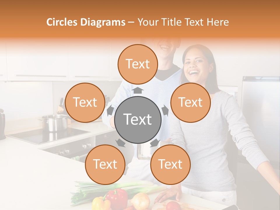 People Healthy Vegetables PowerPoint Template