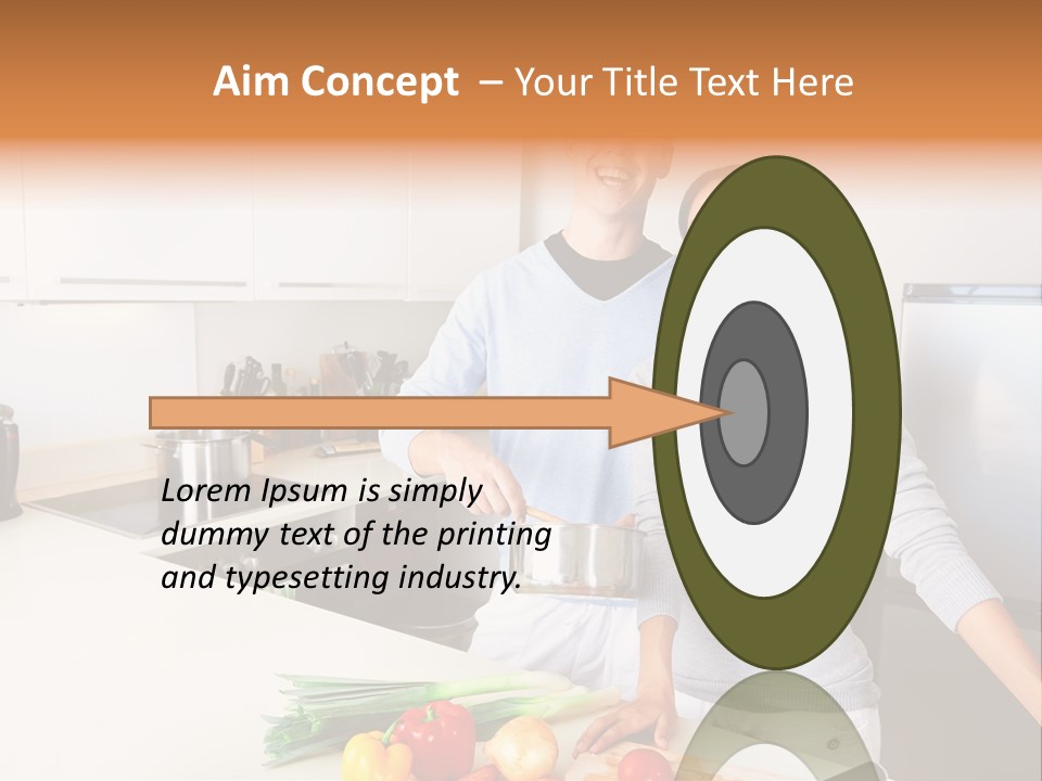 People Healthy Vegetables PowerPoint Template