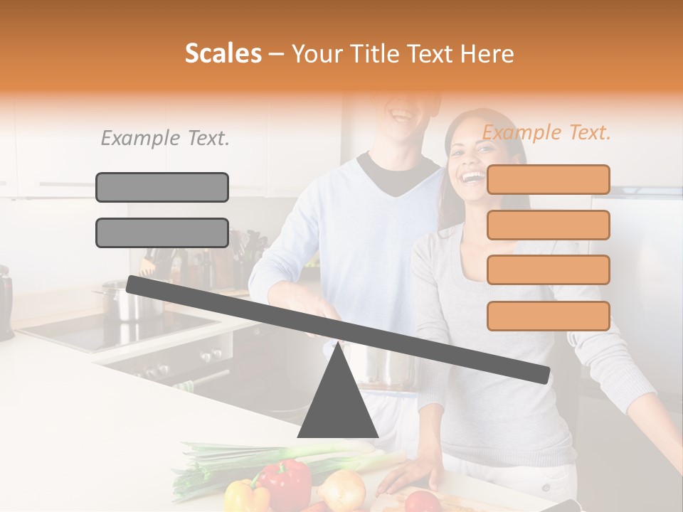 People Healthy Vegetables PowerPoint Template