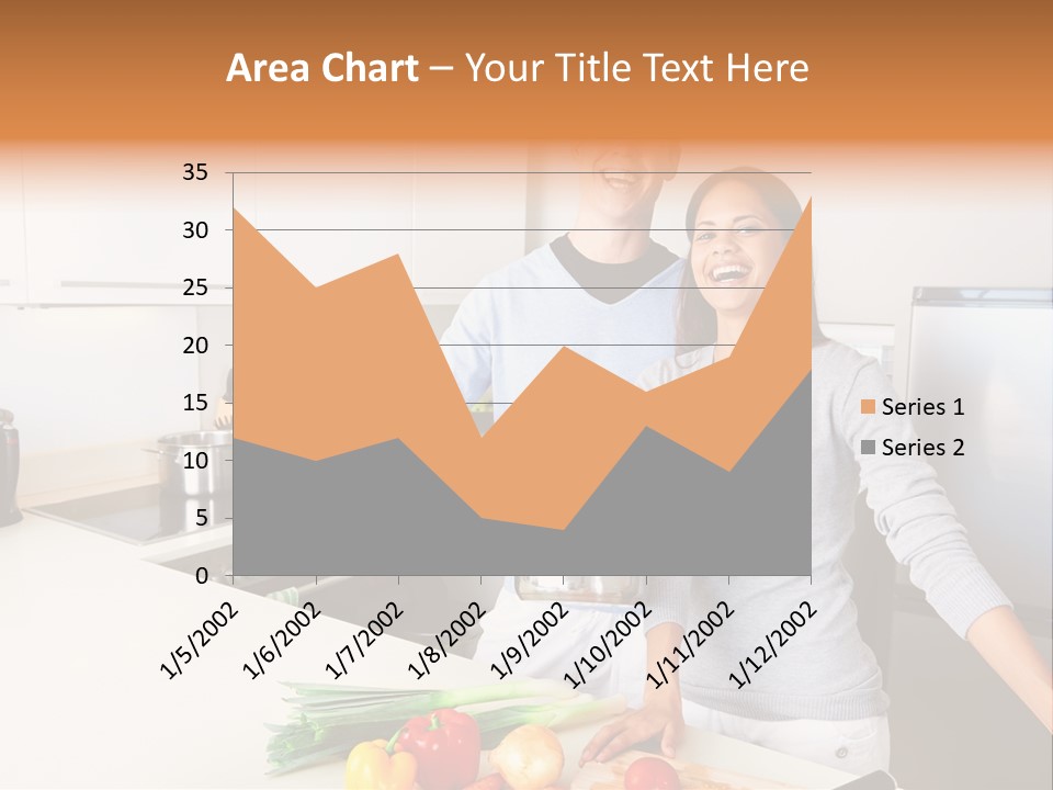 People Healthy Vegetables PowerPoint Template