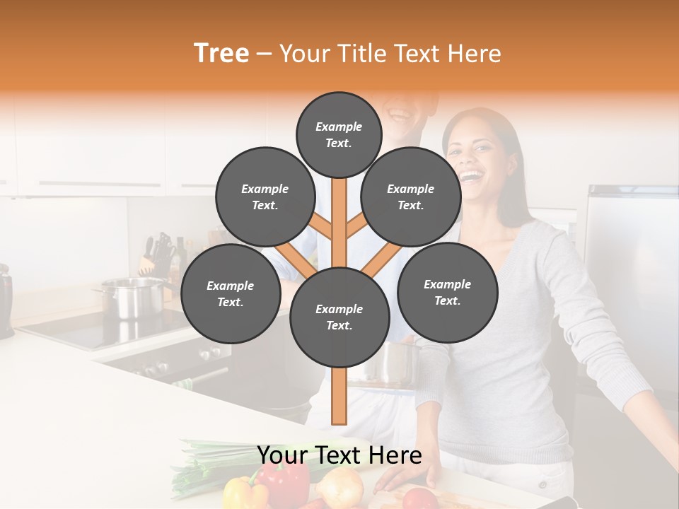 People Healthy Vegetables PowerPoint Template