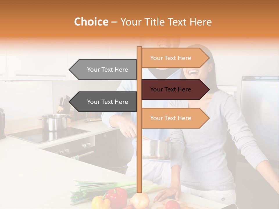 People Healthy Vegetables PowerPoint Template