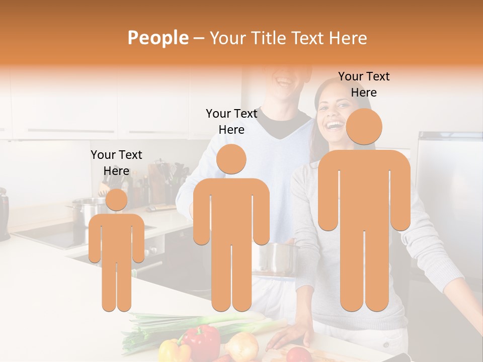 People Healthy Vegetables PowerPoint Template