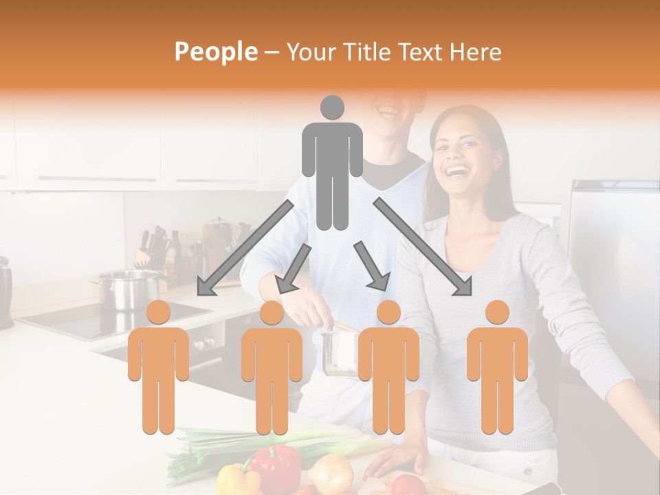 People Healthy Vegetables PowerPoint Template