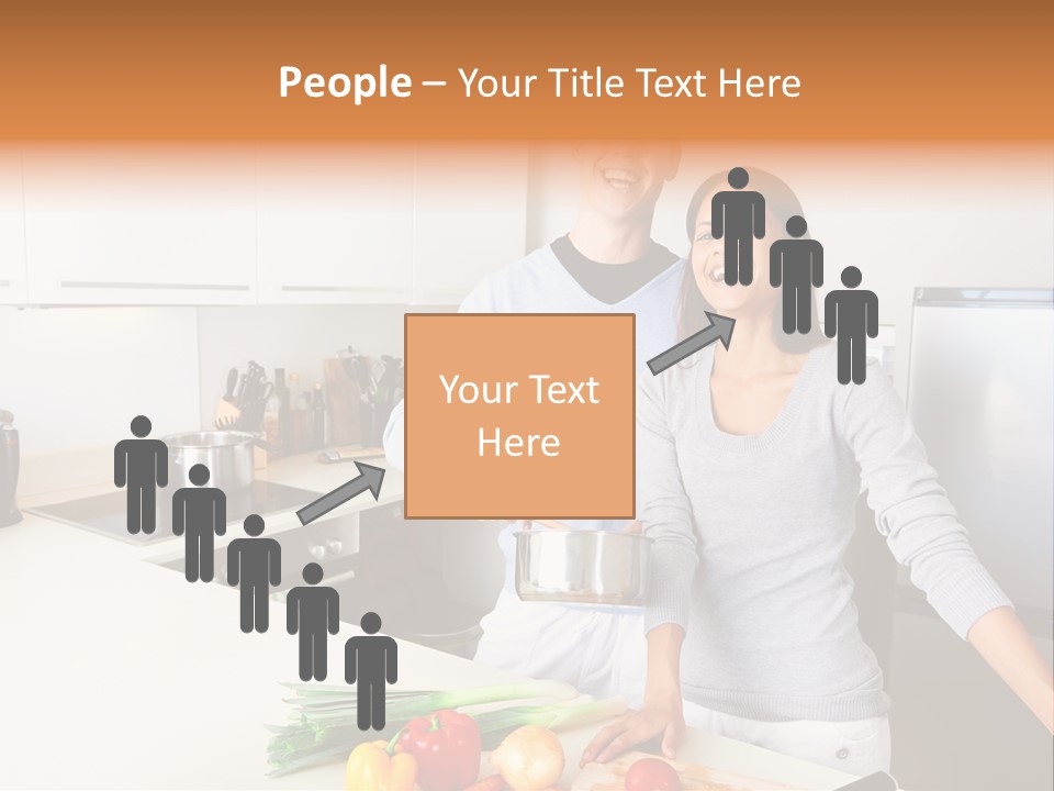 People Healthy Vegetables PowerPoint Template