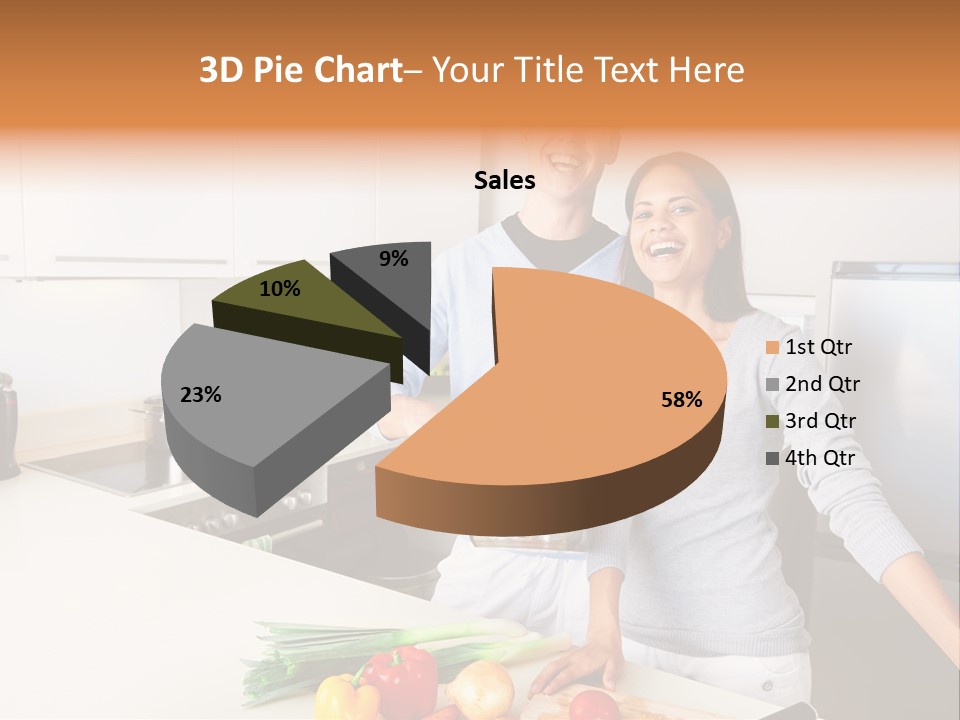 People Healthy Vegetables PowerPoint Template