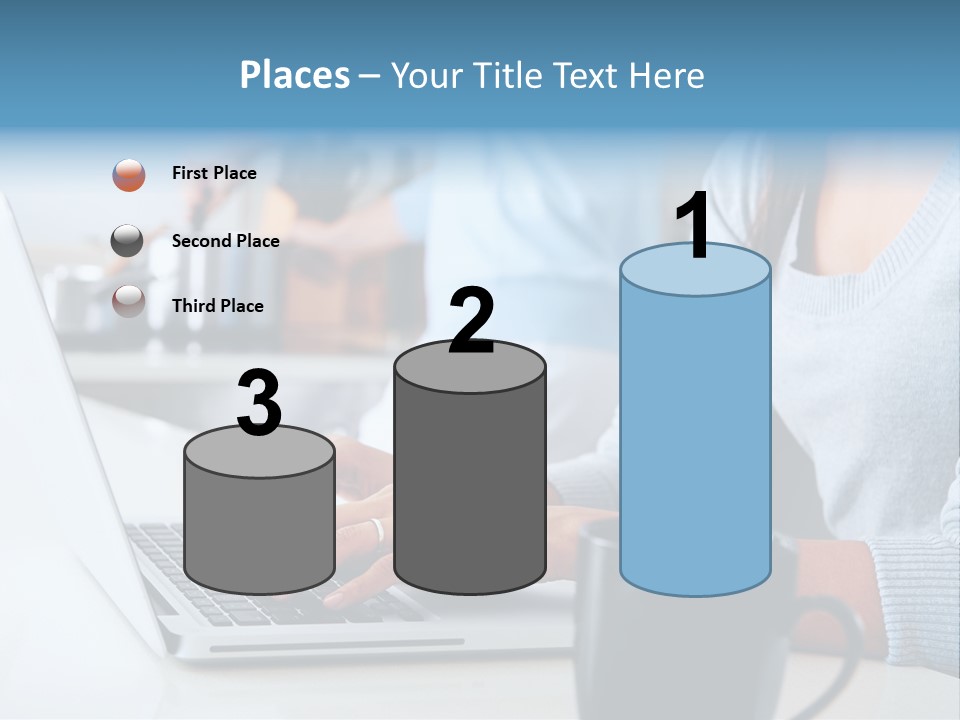Husband Caucasian Cuisine PowerPoint Template