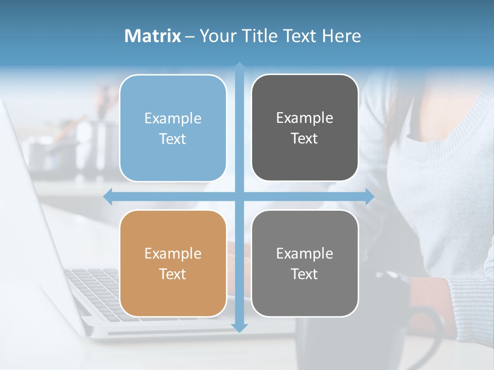 Husband Caucasian Cuisine PowerPoint Template