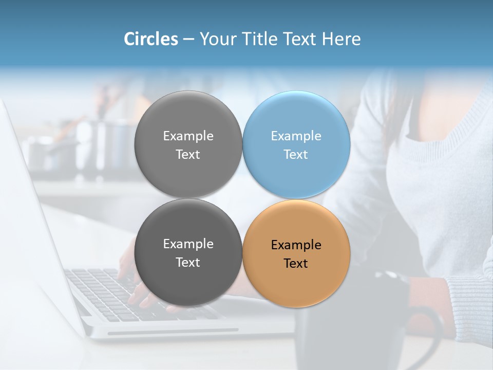 Husband Caucasian Cuisine PowerPoint Template