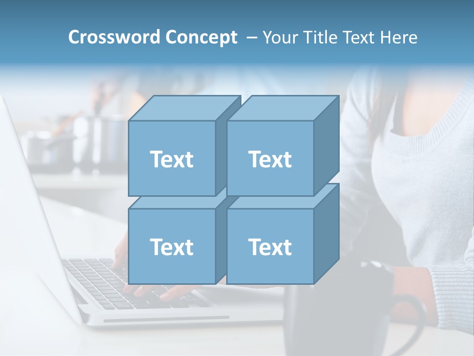 Husband Caucasian Cuisine PowerPoint Template