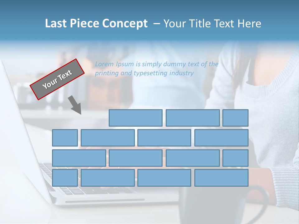 Husband Caucasian Cuisine PowerPoint Template