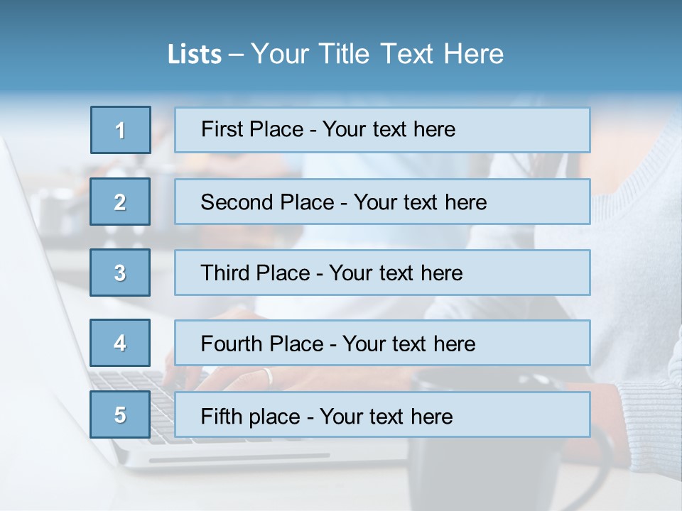 Husband Caucasian Cuisine PowerPoint Template