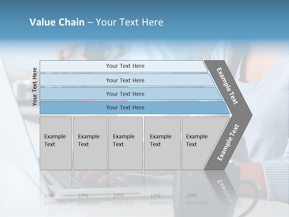 Husband Caucasian Cuisine PowerPoint Template