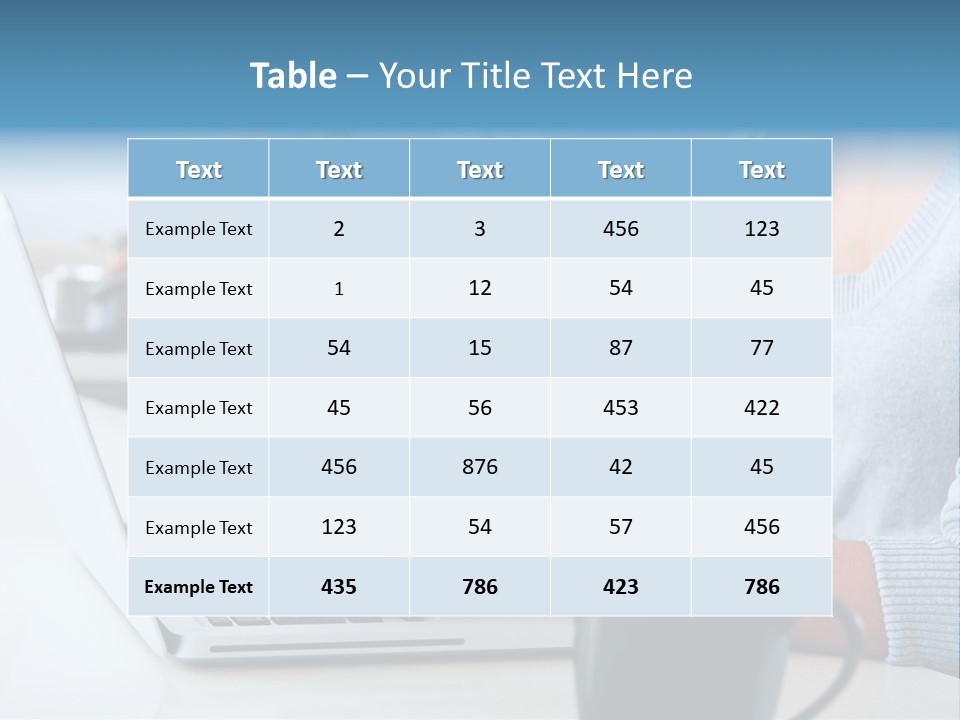 Husband Caucasian Cuisine PowerPoint Template