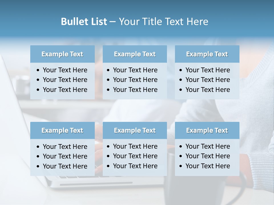 Husband Caucasian Cuisine PowerPoint Template