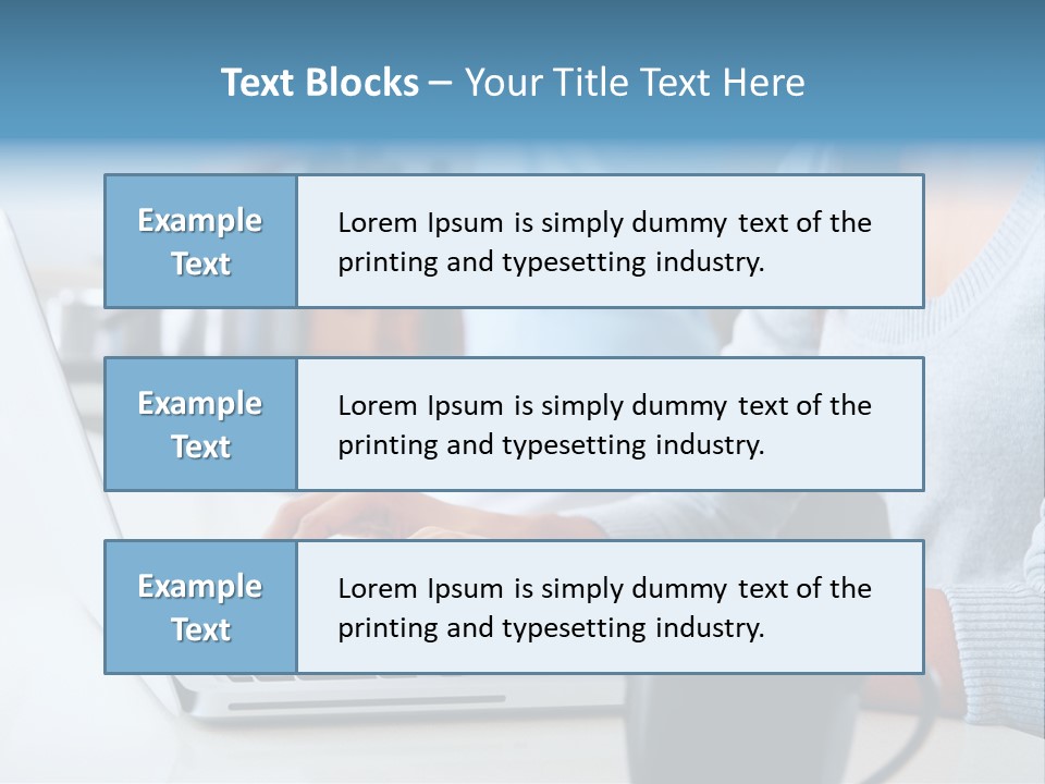 Husband Caucasian Cuisine PowerPoint Template