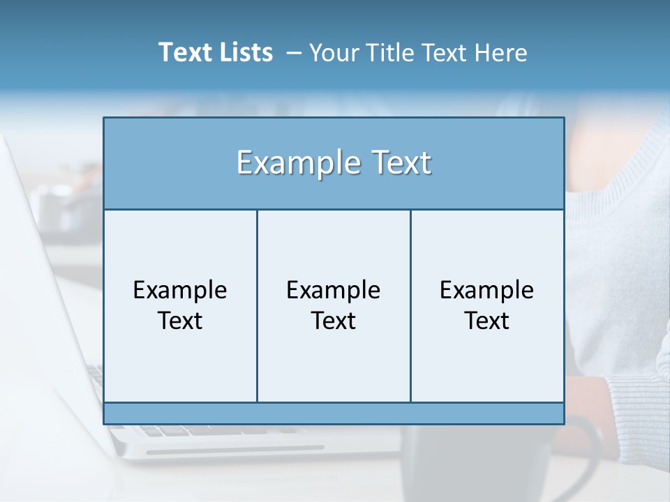 Husband Caucasian Cuisine PowerPoint Template