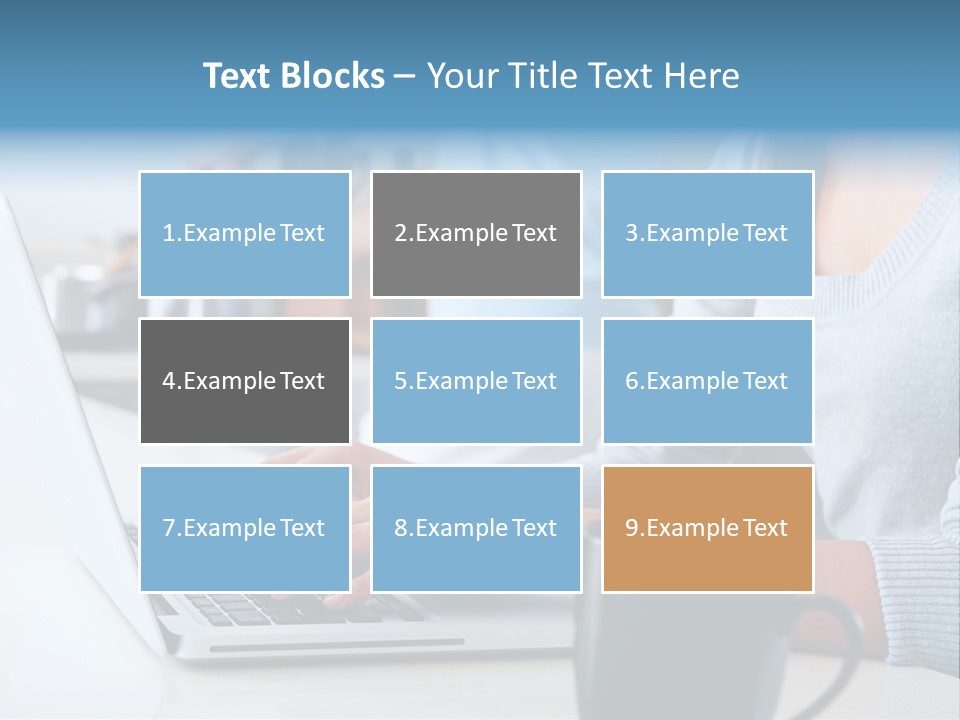 Husband Caucasian Cuisine PowerPoint Template