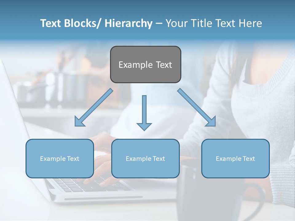 Husband Caucasian Cuisine PowerPoint Template