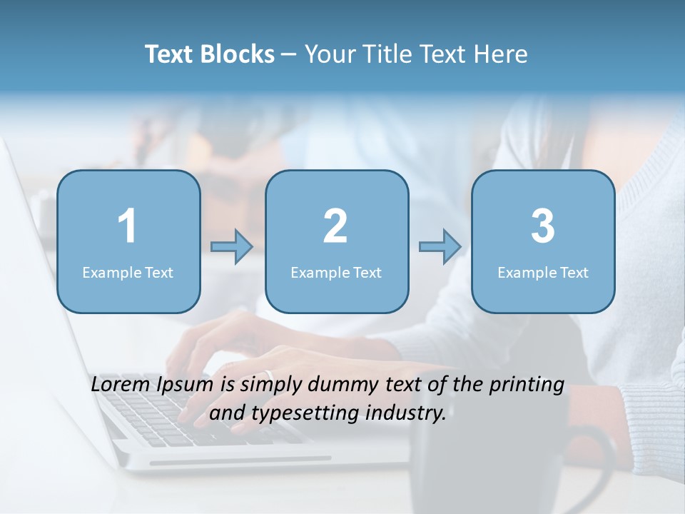 Husband Caucasian Cuisine PowerPoint Template