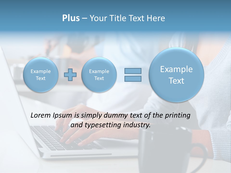 Husband Caucasian Cuisine PowerPoint Template