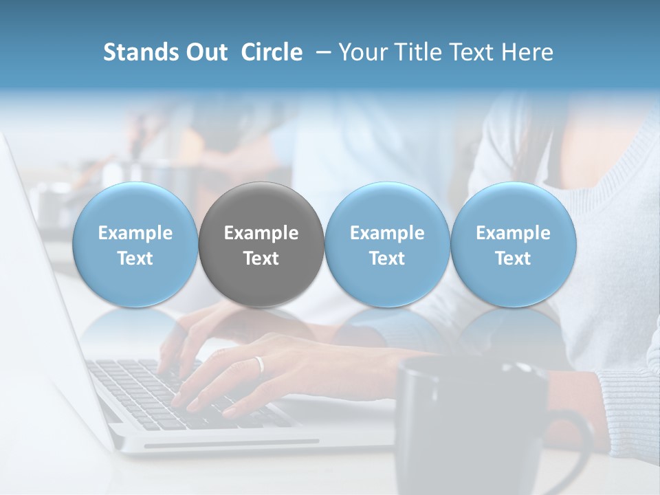 Husband Caucasian Cuisine PowerPoint Template