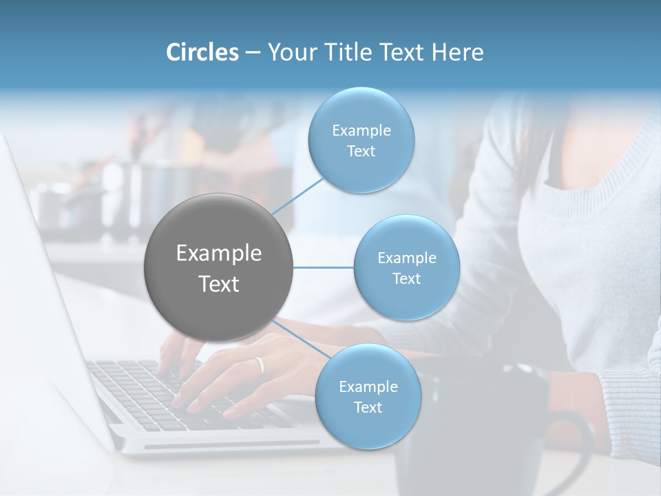 Husband Caucasian Cuisine PowerPoint Template