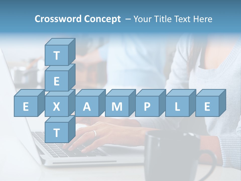 Husband Caucasian Cuisine PowerPoint Template