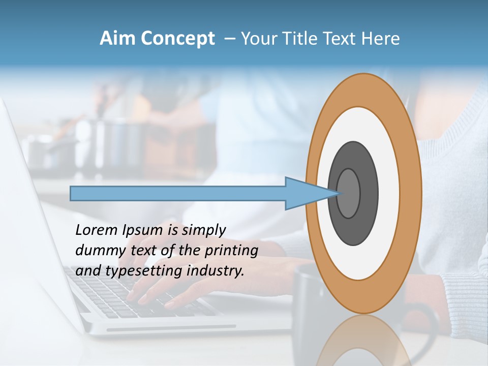 Husband Caucasian Cuisine PowerPoint Template