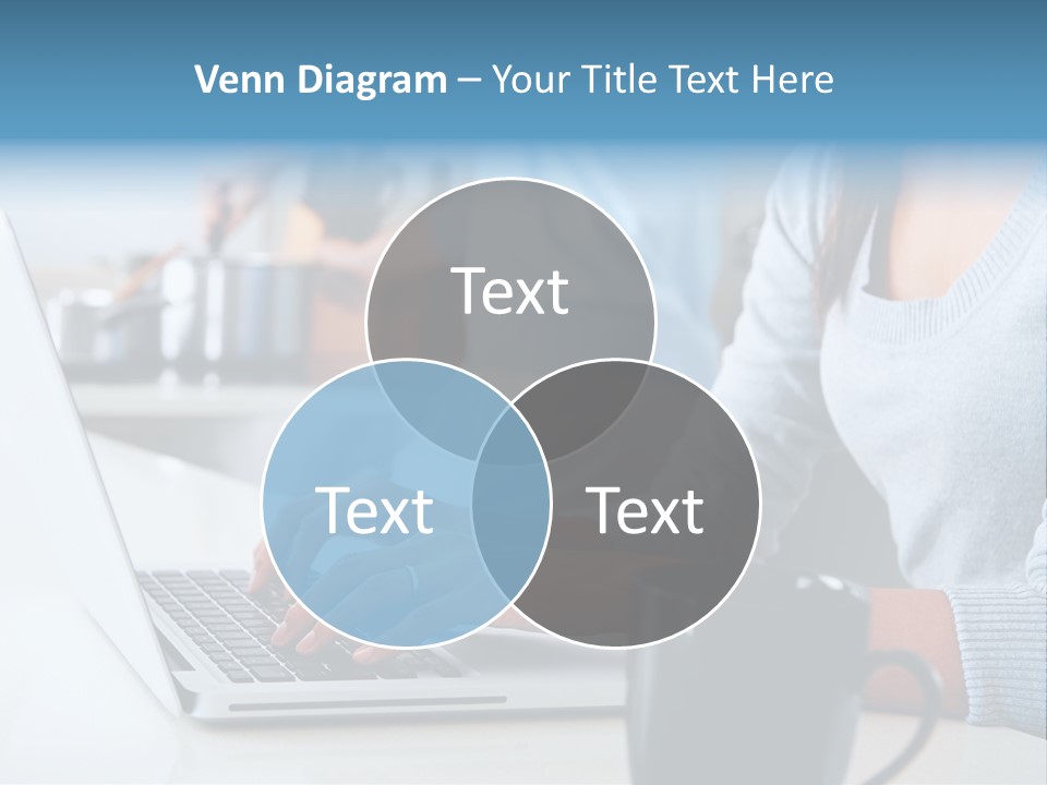 Husband Caucasian Cuisine PowerPoint Template