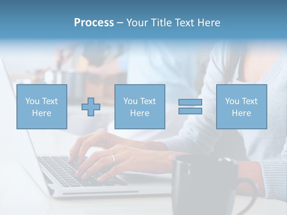 Husband Caucasian Cuisine PowerPoint Template