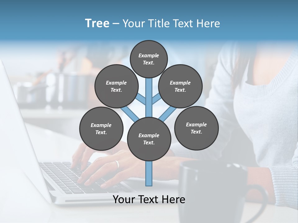 Husband Caucasian Cuisine PowerPoint Template