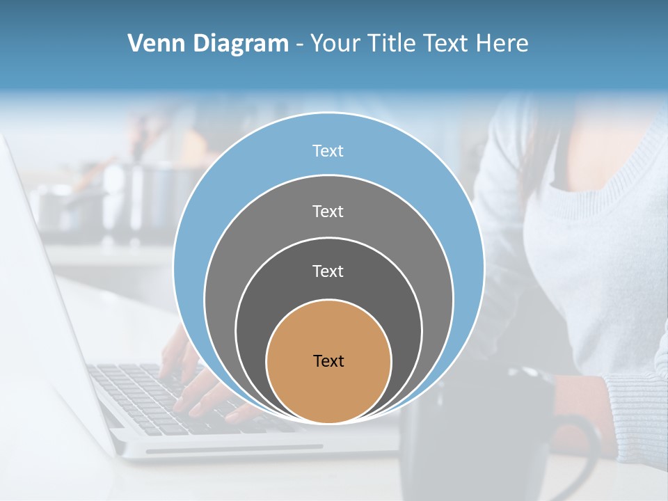 Husband Caucasian Cuisine PowerPoint Template