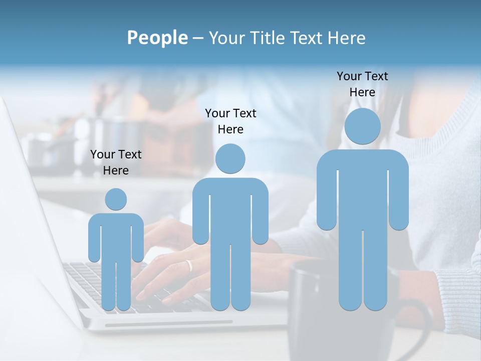 Husband Caucasian Cuisine PowerPoint Template