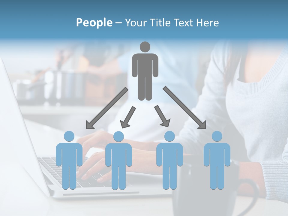 Husband Caucasian Cuisine PowerPoint Template