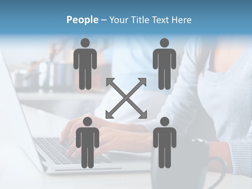 Husband Caucasian Cuisine PowerPoint Template