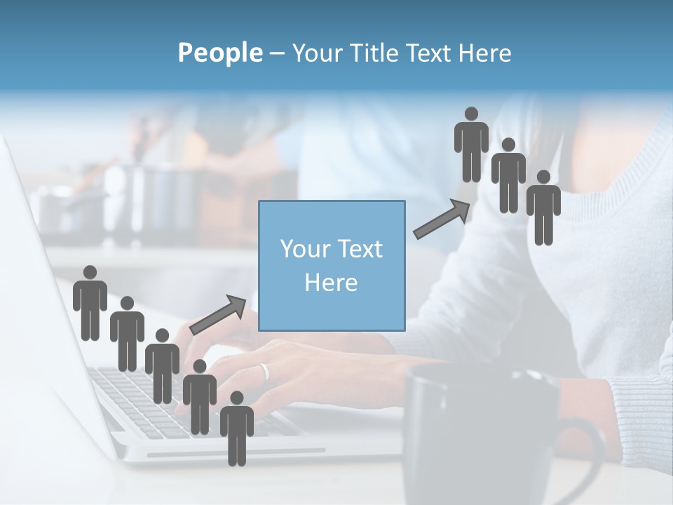 Husband Caucasian Cuisine PowerPoint Template