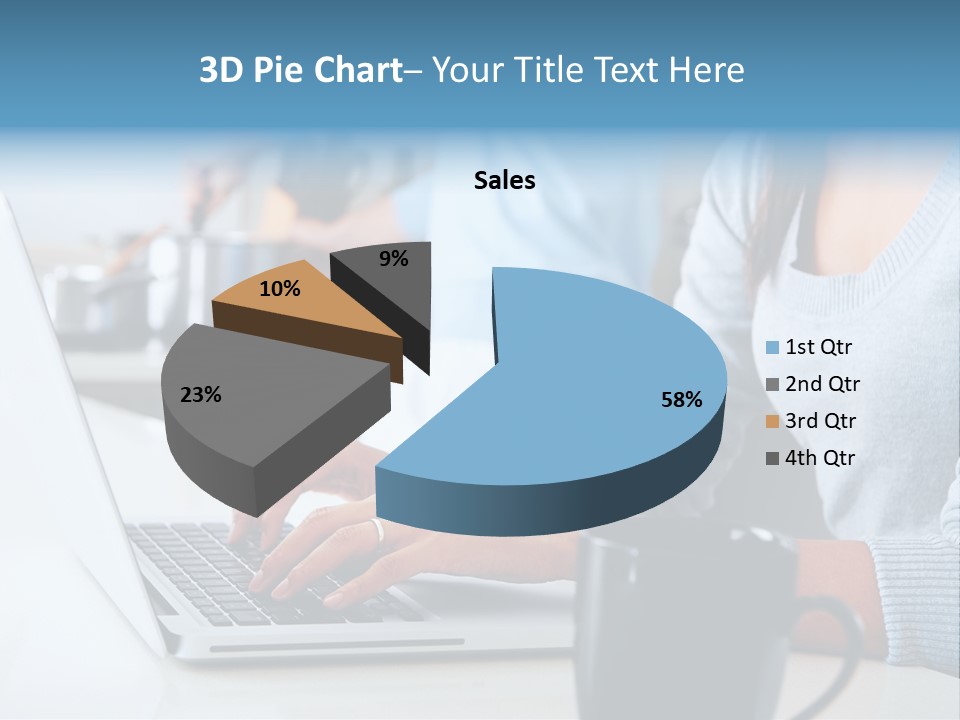 Husband Caucasian Cuisine PowerPoint Template