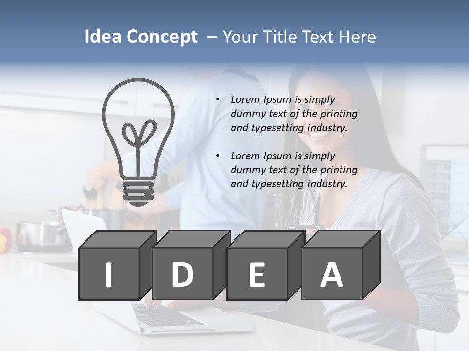 Home Coffee Beautiful PowerPoint Template