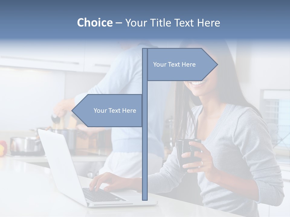 Home Coffee Beautiful PowerPoint Template