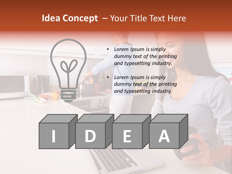 Beauty Joy Coffee PowerPoint Template