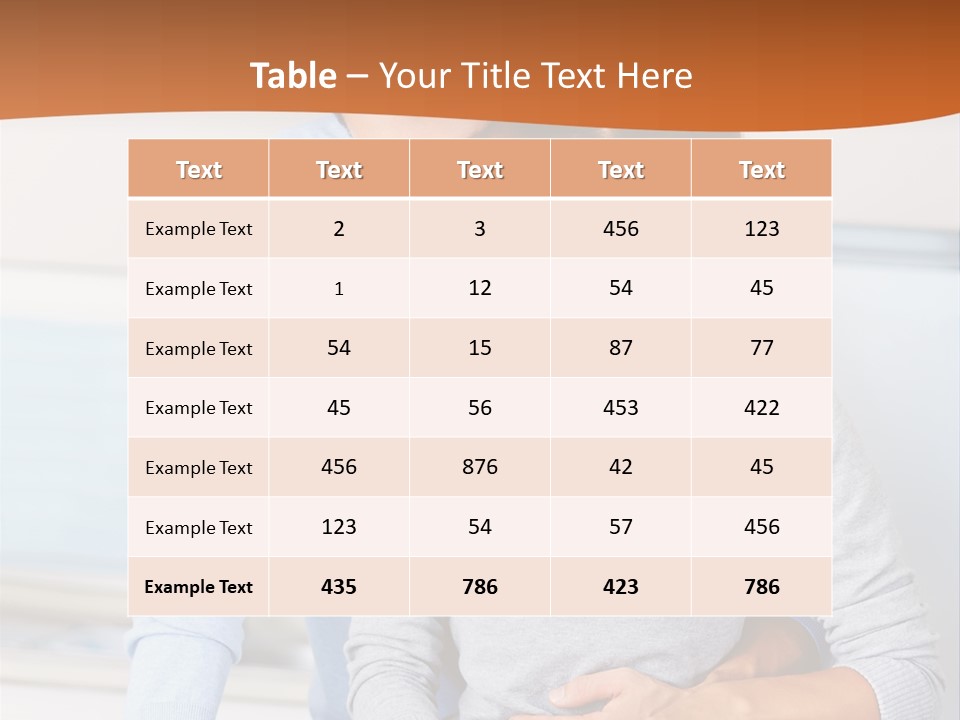Home Eat Handsome PowerPoint Template