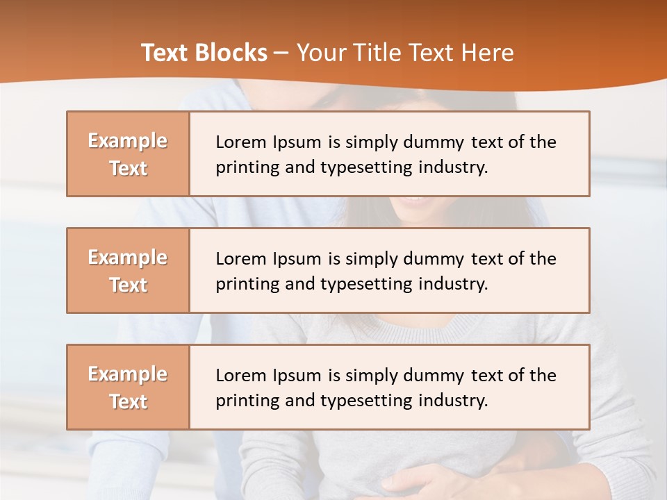 Home Eat Handsome PowerPoint Template