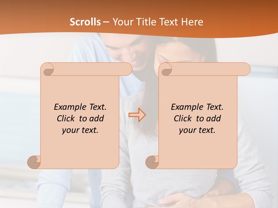 Home Eat Handsome PowerPoint Template