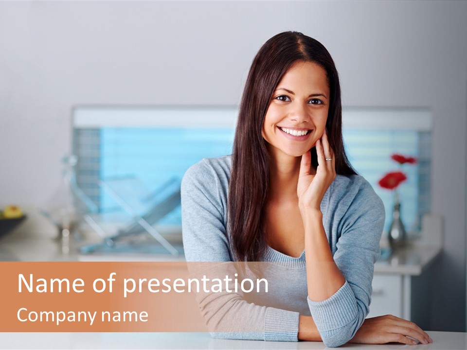 Pretty Lifestyle Happiness PowerPoint Template