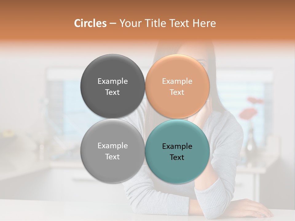 Pretty Lifestyle Happiness PowerPoint Template