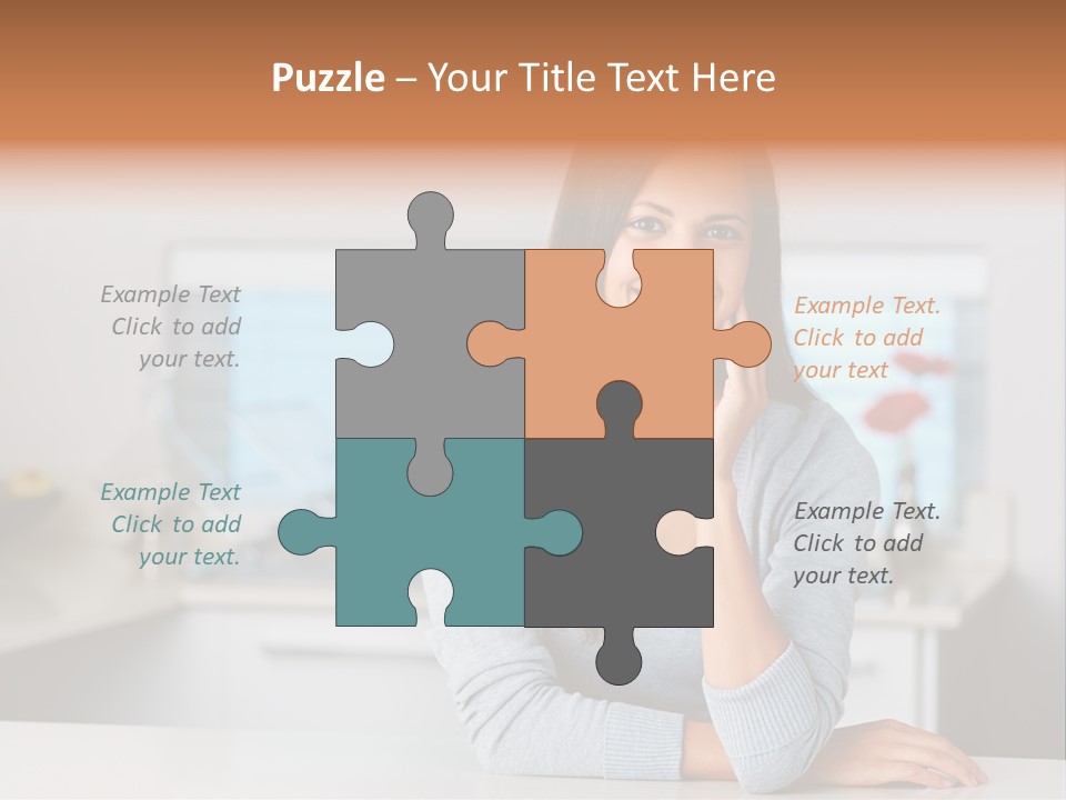 Pretty Lifestyle Happiness PowerPoint Template