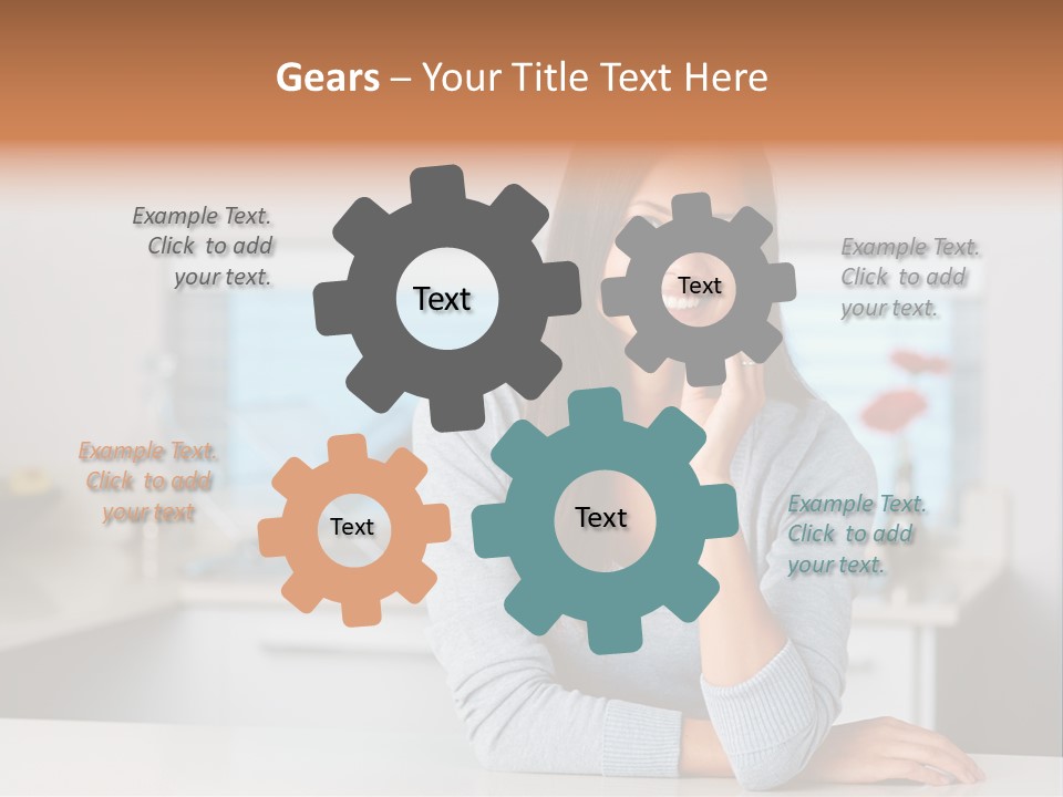 Pretty Lifestyle Happiness PowerPoint Template