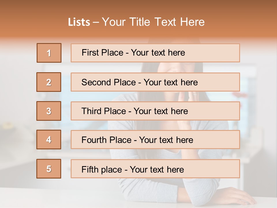 Pretty Lifestyle Happiness PowerPoint Template