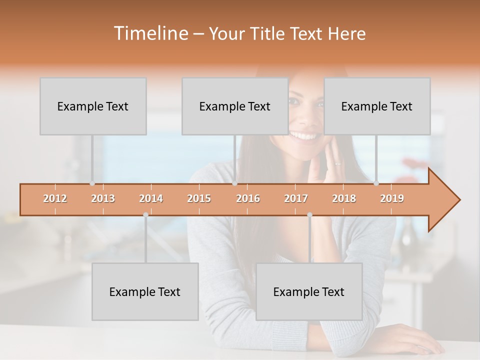 Pretty Lifestyle Happiness PowerPoint Template